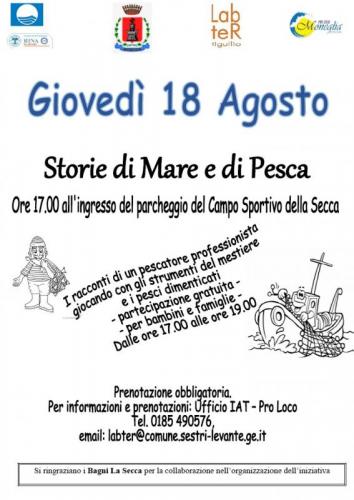 Storie Di Mare E Di Pesca - Moneglia