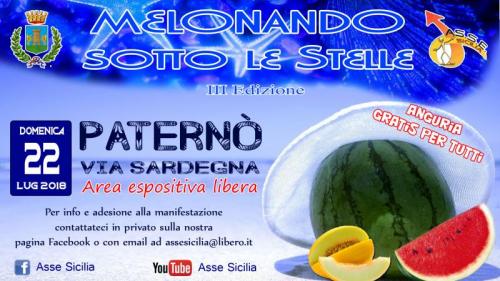 Melonando Sotto Le Stelle - Paternò