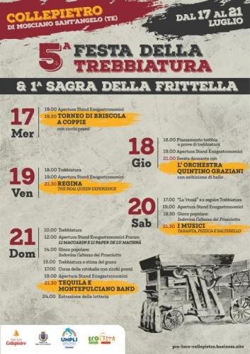 Rievocazione Storica Della Trebbiatura A Collepietro - Mosciano Sant'angelo