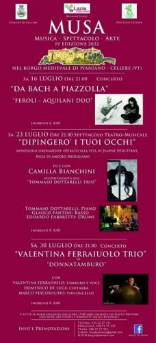 Musa Musica Spettacolo Arte E Artigianato - Cellere