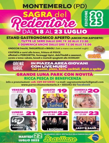 Sagra Del Redentore A Montemerlo - Cervarese Santa Croce