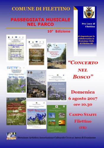 Passeggiata Musicale Nel Parco - Filettino