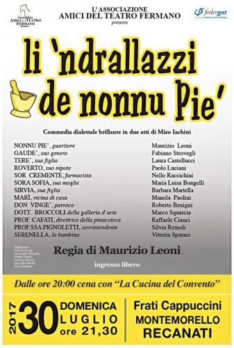 Cena E Commedia Dialettale Al Convento Dei Cappuccini - Recanati