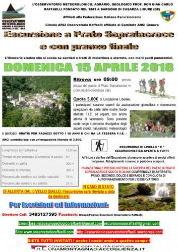 Escursione Di Orienteering A Prato Sopralacroce - Borzonasca