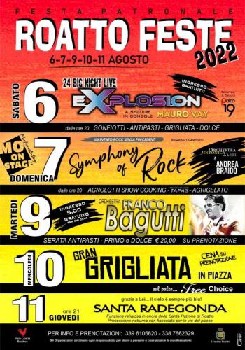 Festa Patronale A Roatto - Roatto