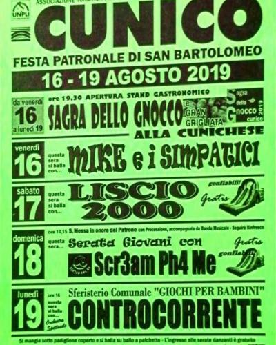 Sagra Dello Gnocco A Cunico - Cunico