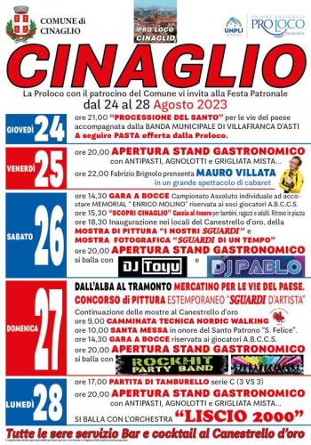 Festa Patronale A Cinaglio - Cinaglio