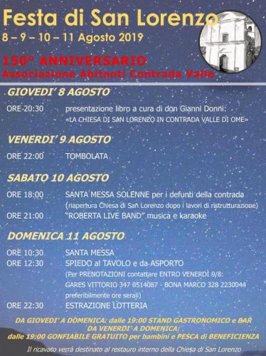 Festa Di San Lorenzo - Ome - Ome