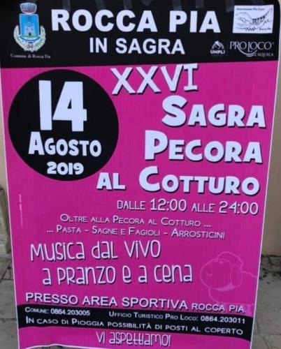 Sagra Della Pecora Al Cotturo A Rocca Pia - Rocca Pia