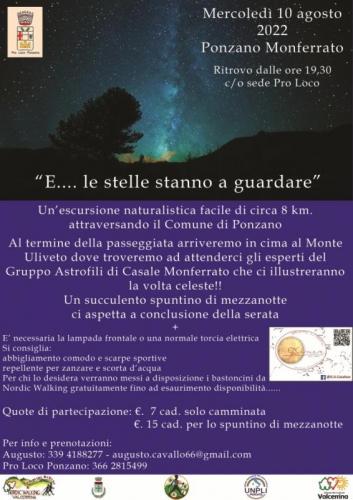 Camminate Sotto Le Stelle - Ponzano Monferrato