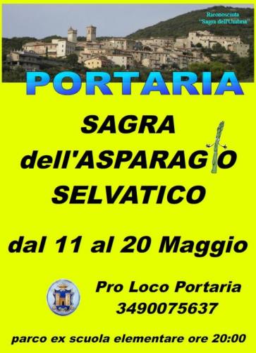 Sagra Dell'asparago Selvatico A Portaria - Acquasparta