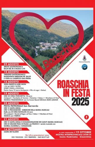 Eventi E Manifestazioni A Roaschia - Roaschia
