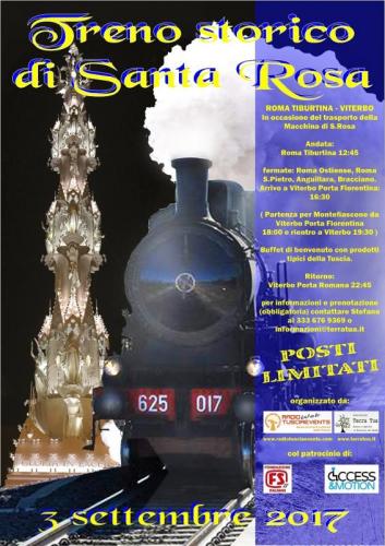 Treno Storico Di Santa Rosa - Roma