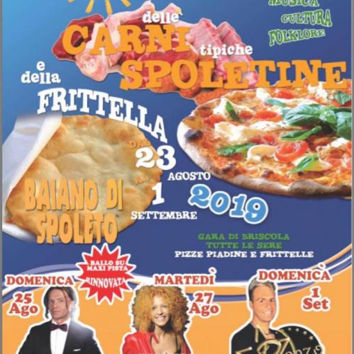 Sagra Delle Carni Spoletine E Della Frittella A Baiano Di Spoleto - Spoleto