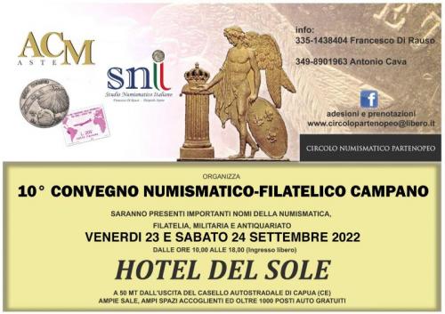 Convegno Numismatico E Filatelico Partenopeo - Caserta