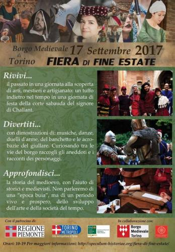 Fiera Di Fine Estate Al Borgo Medievale Di Torino - Torino