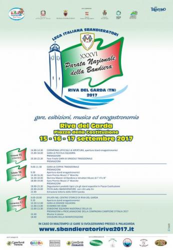 Parata Nazionale Della Bandiera A Riva Del Garda - Riva Del Garda