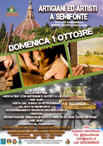 Artigiani Ed Artisti A Semifonte - Barberino Tavarnelle