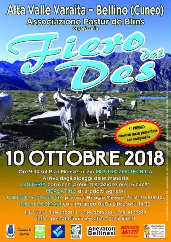 Fiero Dei Des - Mostra Zootecnica A Bellino - Bellino