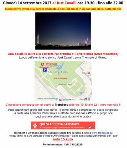 Notte Bianca Al Just Cavalli - Milano
