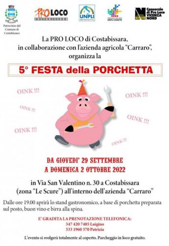 Festa Della Porchetta A Costabissara - Costabissara