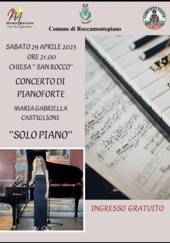 Maria Gabriella Castiglione In Concerto - Roccamontepiano