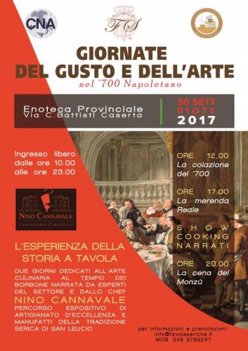 Giornate Del Gusto E Dell’arte Nel ‘700 Napoletano - Caserta