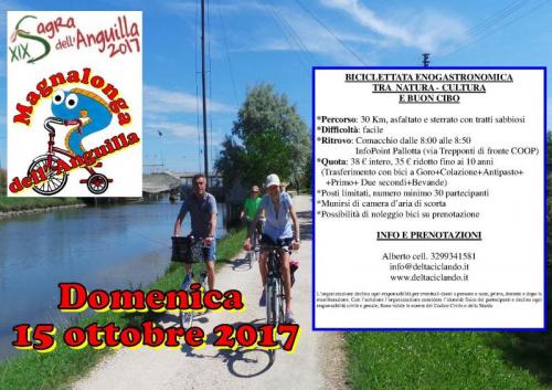 Magnalonga Dell' Anguilla In Bicicletta - Comacchio