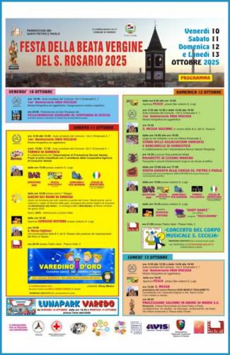 Festa Della Beata Vergine Del S. Rosario - Varedo