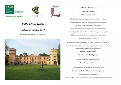 Musica In Villa Dolfi Ratta - San Lazzaro Di Savena