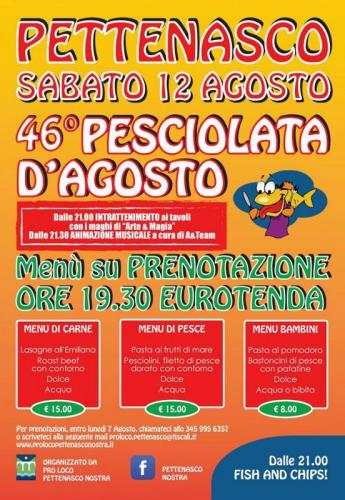 Pesciolata D'agosto A Pettenasco - Pettenasco