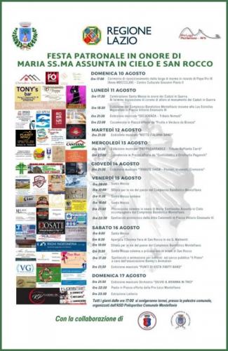 Festeggiamenti Patronali Di Monteflavio - Monteflavio