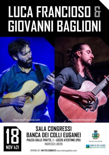 Luca Francioso E Giovanni Baglioni In Concerto - Lozzo Atestino