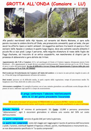 Grotta All'onda - Camaiore