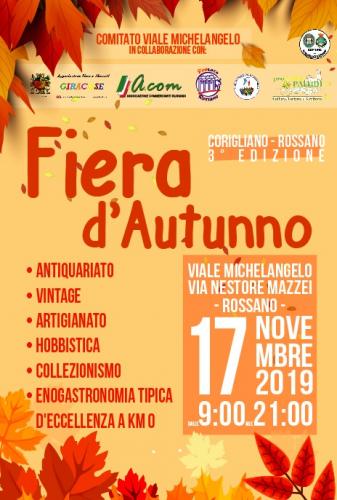 Fiera D'autunno A Rossano - Corigliano-Rossano