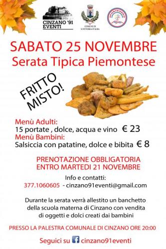 Serata Tipica Piemontese - Santa Vittoria D'alba