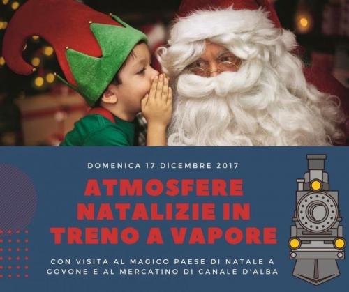 Atmosfere Natalizie In Treno A Vapore - Govone