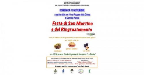 Festa Di San Martino E Del Ringraziamento - Canneto Pavese