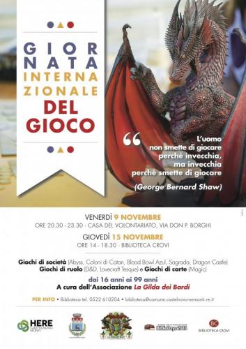 Giornata Internazionale Del Gioco A Castelnovo - Castelnovo Ne' Monti