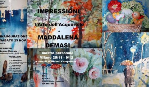 Personale Di Maddalena Demasi - Milano