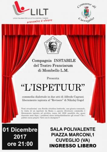 Serata Teatrale Pro Lilt - Cuveglio