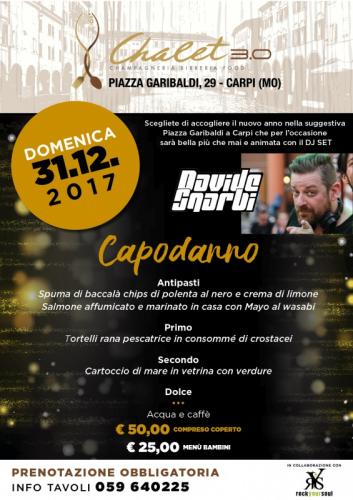 Capodanno Allo Chalet 3.0 A Carpi - Carpi