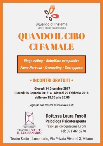 Quando Il Cibo Ci Fa Male - Milano