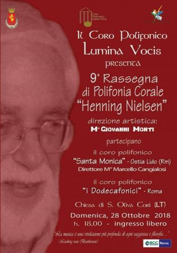 Rassegna Di Polifonia Corale Henning Nielsen - Cori