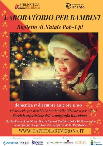 Biglietto Di Natale Pop-up! - Verona