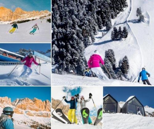 Giro Del Latemar Sugli Sci - 