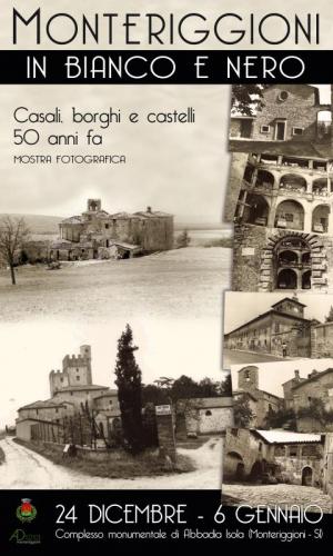 Monteriggioni In Bianco E Nero - Monteriggioni