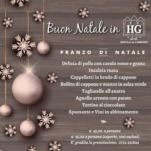 Buon Natale In Hg - Fabriano