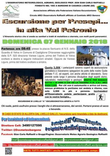 Escursione Per Presepi In Alta Val Petronio - Castiglione Chiavarese