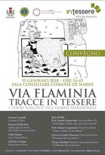 Via Flaminia Tracce In Tessere - Narni